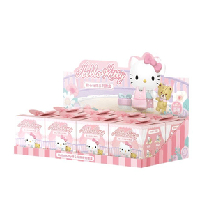 【中國直郵】 日本 HELLO KITTY HelloKitty盲盒凱蒂貓手辦潮玩公仔擺件整盒8個