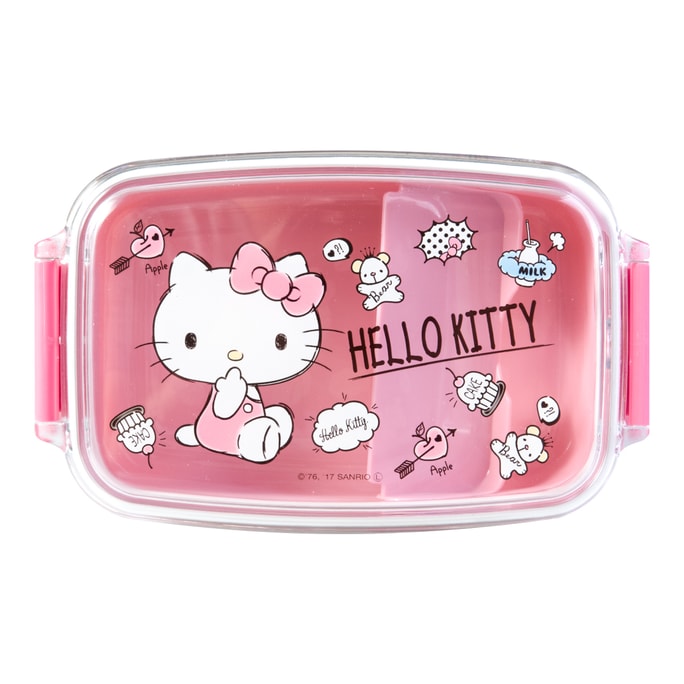 Hello Kitty Lunch Box, 16.9 fl oz Microwave Safe
