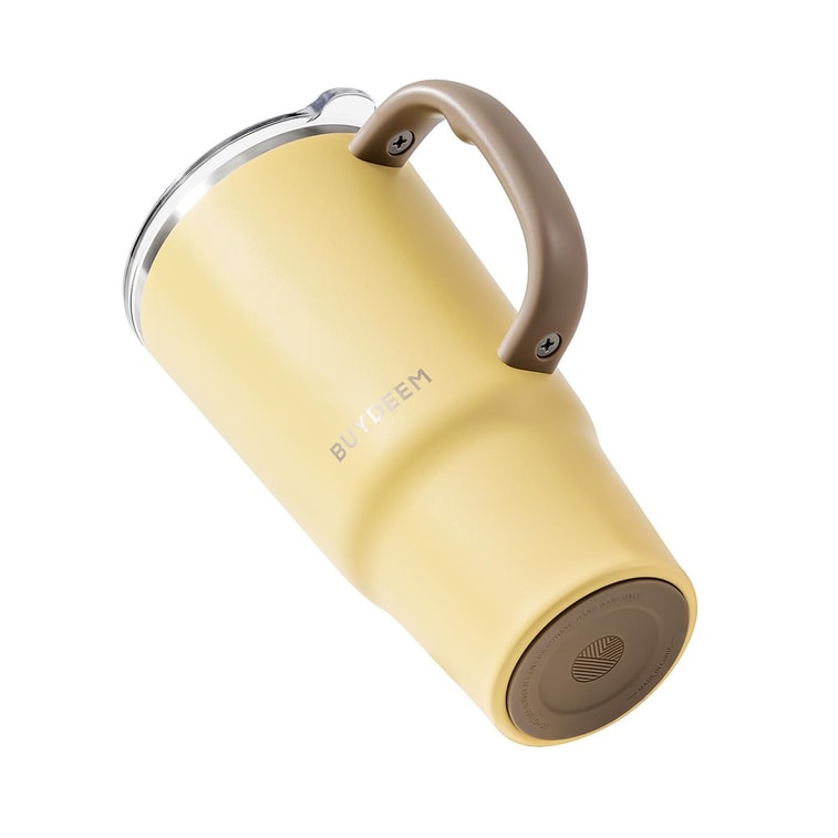 BUYDEEM北鼎 巨无霸吸管保温杯子 大容量水杯 750ml 小鹅黄 DS57 5