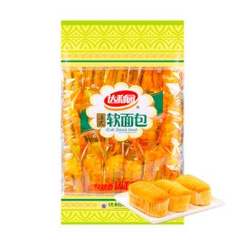 達利園 法國軟麵包 香橙口味 18 枚入 360g