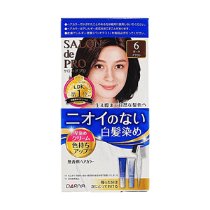 다리야 살롱 드 프로 헤어 염색약 - 6 다크 브라운