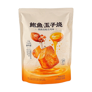 Abalone Tamagoyaki Fo Tiao Qiang & Green Sichuan Peppercorn Flavor 28.2oz [Healthy High-Protein Dried Egg Snack]