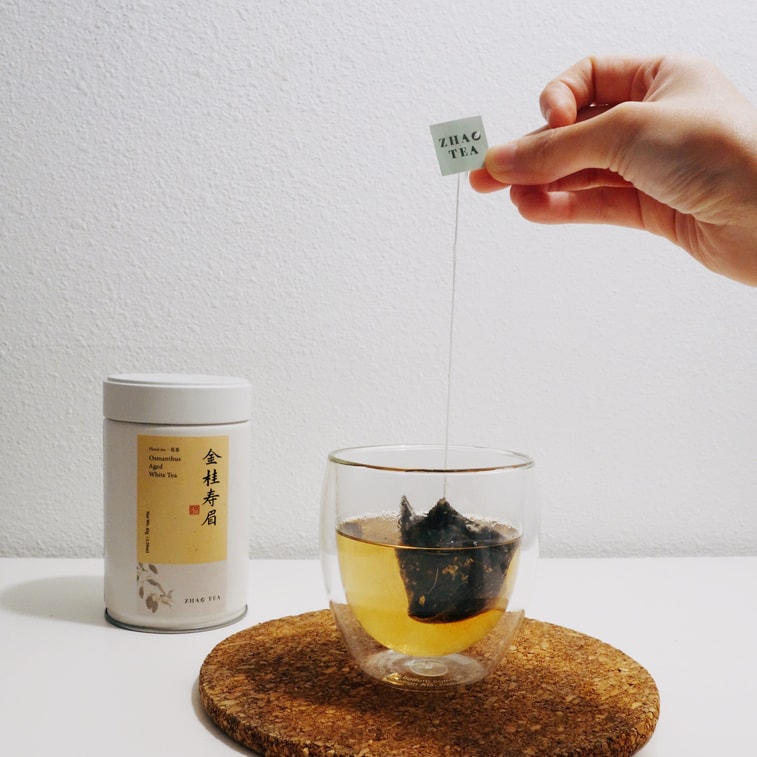 ZhaoTea 金桂寿眉 桂花香悠长 老白茶醇和 理气降火滋养 茶叶 茶饮 花茶 45g 5