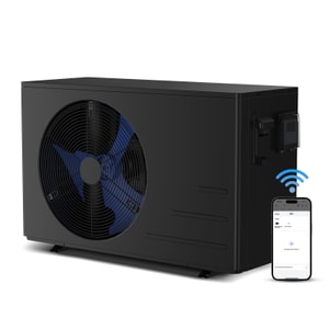 Above Ground Pool 30000 Btu Swimming Pool Heater For Pools Up To 12000 Gallons, Wifi Control Electirc Pool Heater