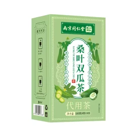 Mulberry Leaf And Double Gourd Health Tea: Lowers Blood Sugar And Cholesterol With Bitter Melon And Winter Melon – 160g