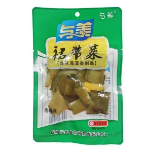 Ready To Eat Sour And Spicy Dishes With Meihai Cabbage, Skirt Vegetables, Seaweed Shreds In Bags, 80g * 5 Bags