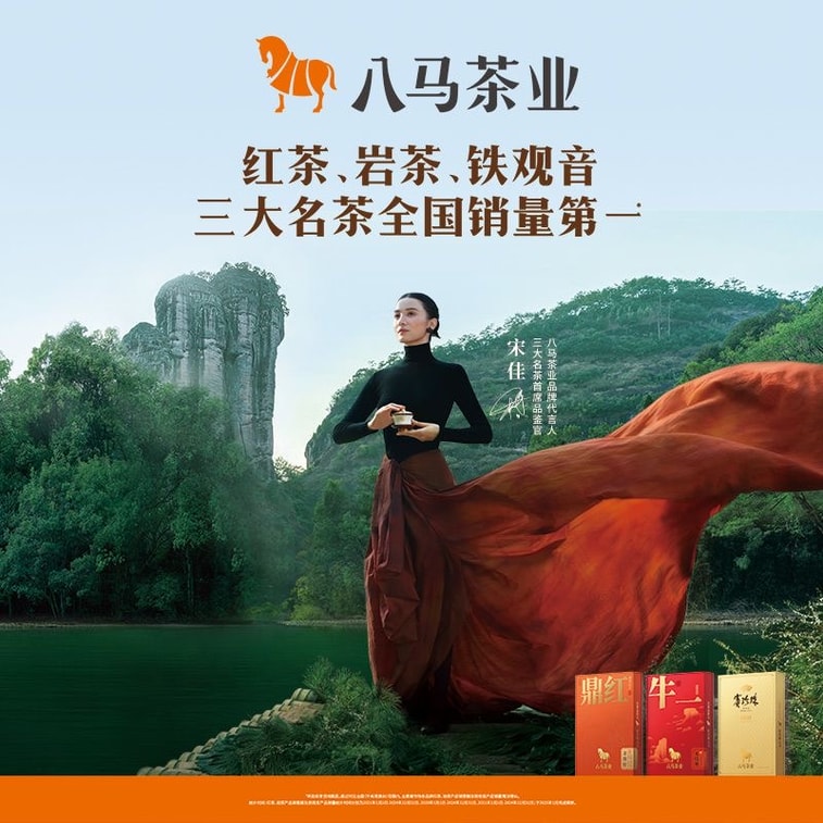 【中国直送】八馬茶業 本場武夷山紅茶 金君梅 110g*缶 高級紅茶 個人消費用 9