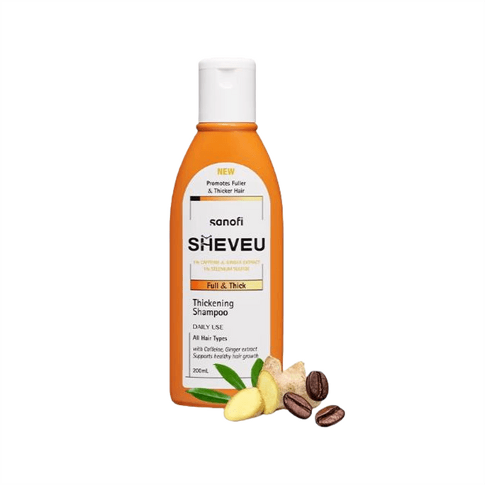 Selenium disulfide Anti-dandruff, Oil-control, Volumizing amino Acid Shampoo, Dense Hair, Puffy Orange bottle, 200ml per bottle