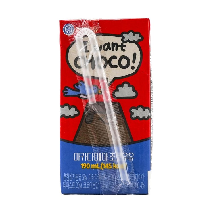 YONSEI Milk Macadamia Choco, 6.42 fl oz - Yami.com