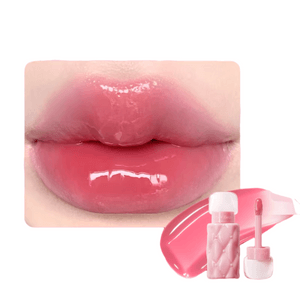 【中国直邮】 皮可熊 好嘟丰唇蜜2.0升级款 【嫩妹芭乐】P05心动芭 芭乐甜粉 韩系女高 清透显色 不易拉丝糊嘴 水光唇蜜唇釉 口红精华 2.3g 1支