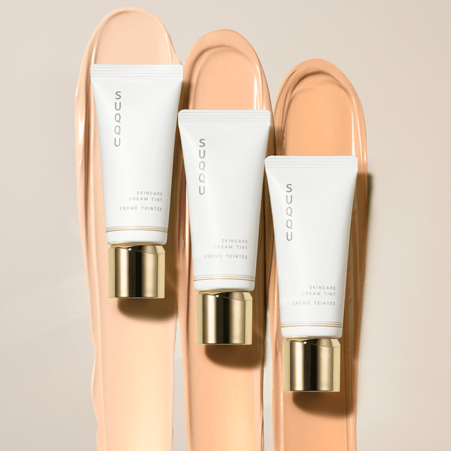 日本SUQQU 晶采润泽修颜乳 粉底液护肤面霜二合一 SPF38 / PA++ 长效保湿滋润素颜感 40g #15 自然偏白肤色推荐