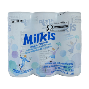 Milkis 우유 & 요거트 맛 탄산음료 오리지널 50.7oz 【상쾌함】【요거트 맛】