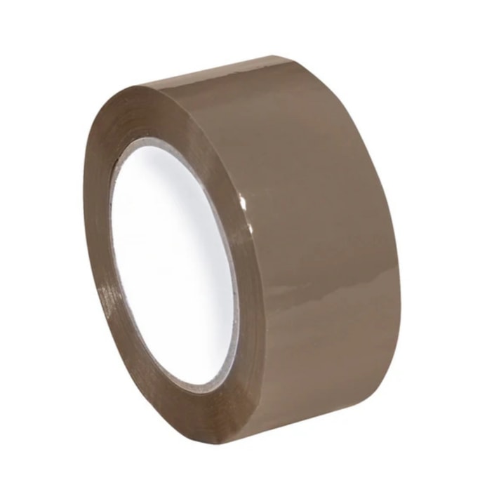 2 Inch x 110 Yard Tan (2 Mil) Packing Tape 1Pcs