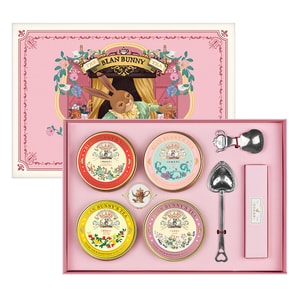 Alice‘s Dream 4-Flavor Flower & Fruit Tea Gift Box | Caffeine-Free Herbal Infusion, Natural Fruit Blends, Aromatic & Sweet, Birthday Gift & Spring Collection