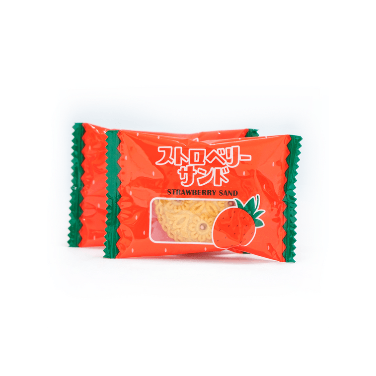 Strawberry Sandwich Cookie 169g 4