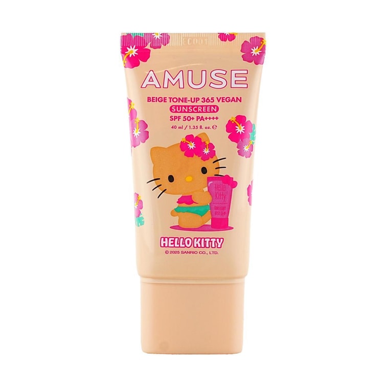 베이지 톤업 365 비건 선크림 SPF 50+ PA++++, 40ml, 1개 【태닝 헬로키티 한정 에디션】 4
