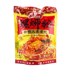 螺霸王 柳州螺蛳粉 原味 加量版 330g【超多配料 一口满BUFF!】