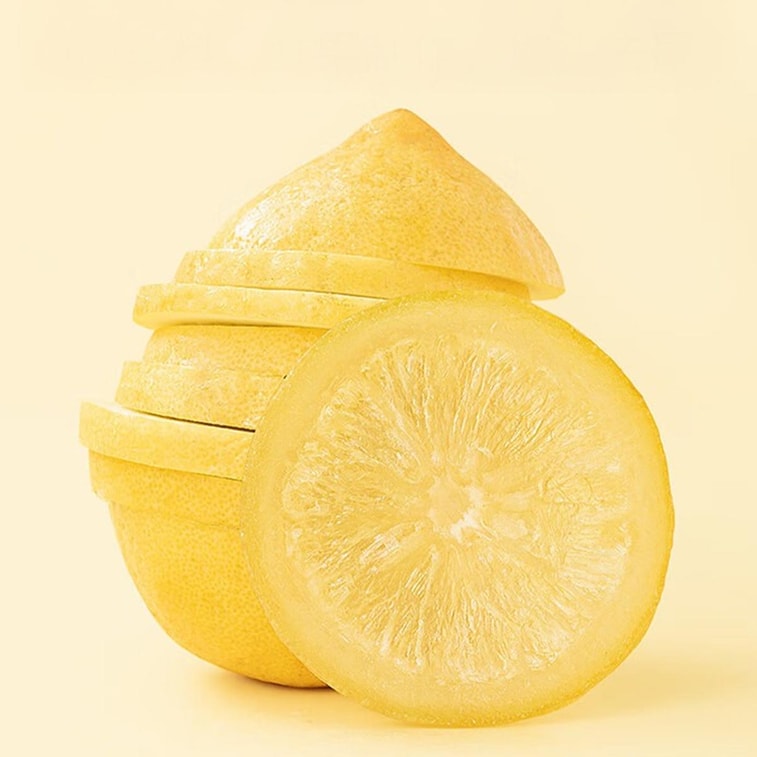Dried Lemon Slices, 4.41 oz【No Additives】【Rich in Vitamin C】 4