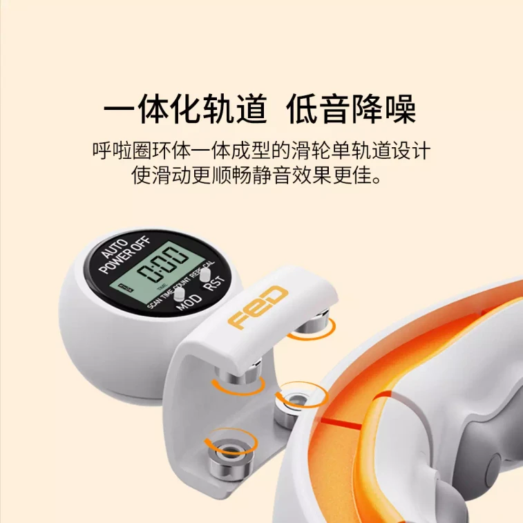 【中国直送】Xiaomi Youpin FED 多機能スマート痩身フラフープ Ji Shi オレンジ Lサイズ (74-100cm) 5