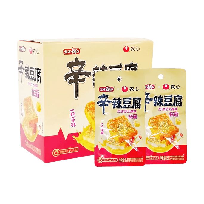 Nongshim Collaboration Spicy Fish Tofu, Cream Cheese Spicy…