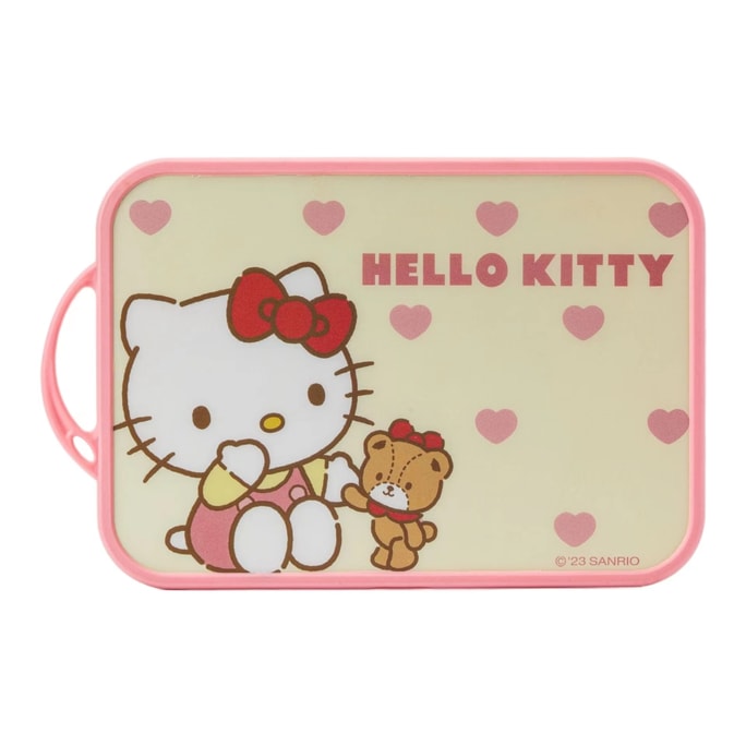 Sanrio Cutting Board/Cute Cartoon Double-sided Cutting Board Fruits Picnic Camp Out -Hello Kitty 1Pc