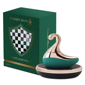 【US在庫】高級女性用エロティックブランド「Knight Jenay」より、Cスポット吸引＆振動マッサージャー（グリーン）が登場。（1個）