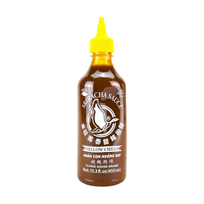 Goose Sriracha Sauce Yellow Chilli Flavor,15.38 fl oz