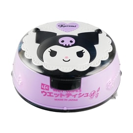 日本LEC Sanrio三丽鸥 酷洛米 湿巾带盒装​ 80片入