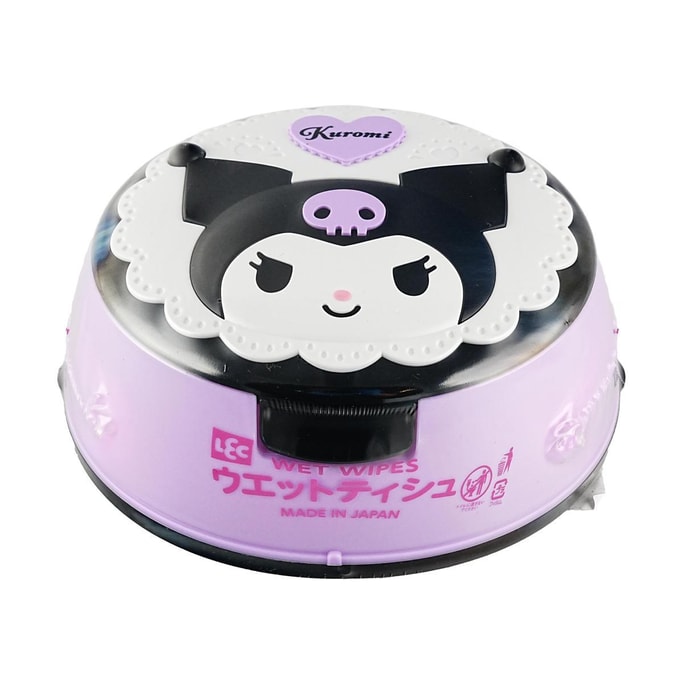 日本LEC Sanrio三麗鷗 酷洛米 濕巾帶盒裝 80片入