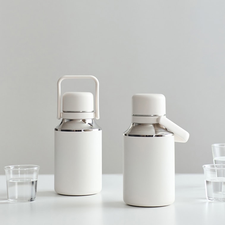 OLAYKS [As Seen with Hou Minghao] 980ml 316 Stainless Steel Vacuum Insulated Water Bottle for Hot and Cold Drinks, Large-Capacity Portable Flask 9