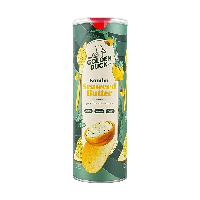 Potato Chips Seaweed Butter Flavor 4.4 oz【Gluten Free Non-GMO】