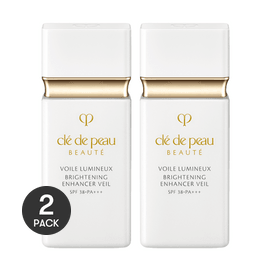 日本CLE DE PEAU BEAUTE CPB肌肤之钥 光透白焕采妆前乳 白管美白隔离 SPF38/PA+++ 30ml *2【超值装】