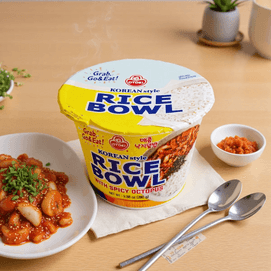 韩国OTTOGI / OTOKI不倒翁 韩式章鱼拌饭 即食饭速食米饭 杯装 280g