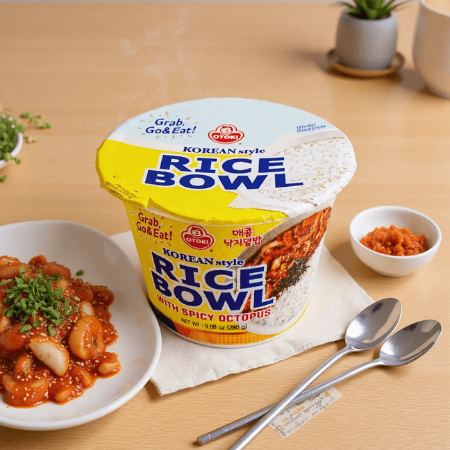 Octopus Topped Bowl Rice 280g