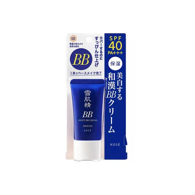 SEKKISEI White BB Cream SPF40/PA+++ #02 30g