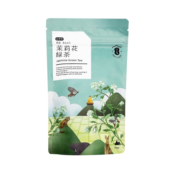 【台灣直郵】台灣 百二歲 島嶼茶鳴-苿莉花綠茶 2g*6入
