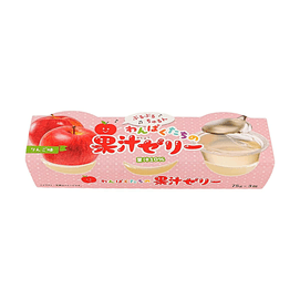 Apple Fruit Juice Jelly 7.94oz 10% Fruit Juice Refreshing Snack