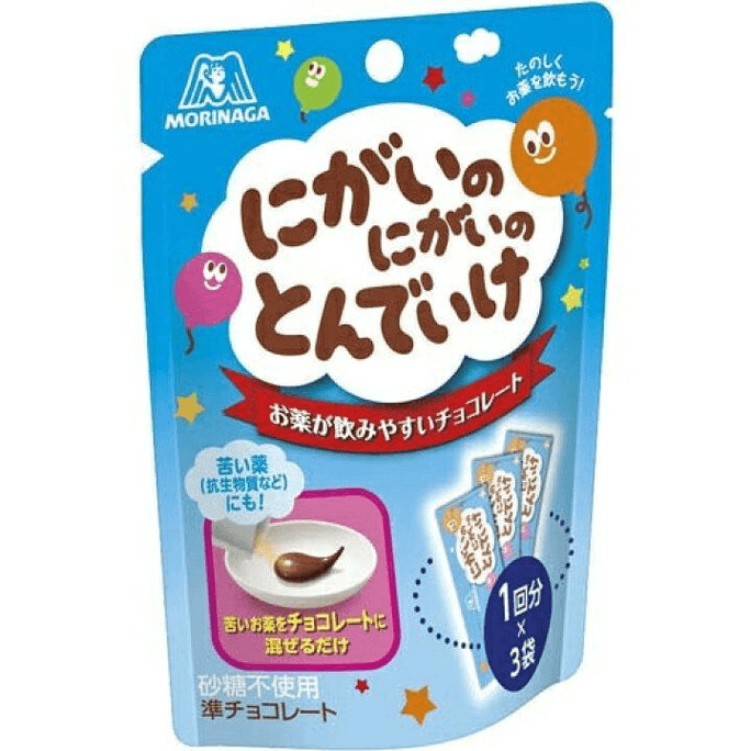 Morinaga Seika Niga no Niga no Tondeike [Bitter taste, 5g per bag, 3 bags]