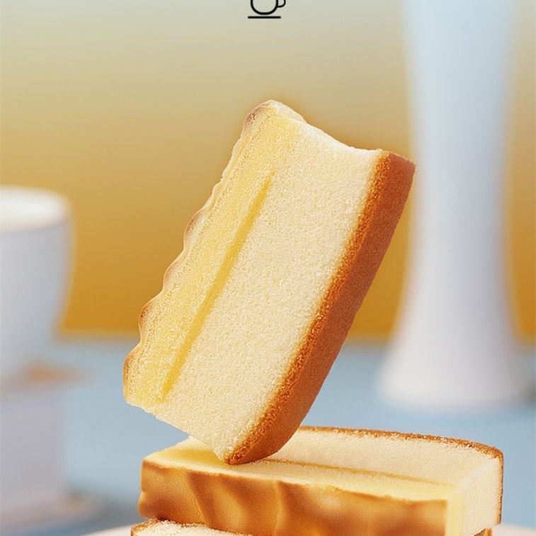 [중국 직배송] 란리 수제 호랑이피 케이크, 유산균 맛, 아침 식사/식사 대용, 사무실 간식, 360g (약 6개입) 4