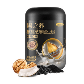 Walnut Sesame Black Soybean Powder, Coconut Flavor, 17.64 oz  