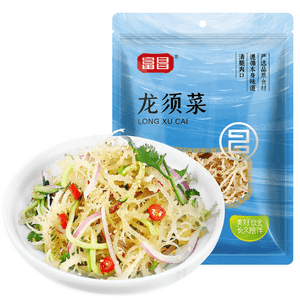 Fuchang Dragon Beard Seaweed, Kirin Stone Flower Seaweed Salad, Dried Seaweed 200g*1 Bag