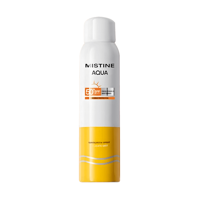 Aqua Base Freshening & Whitening Sunscreen Spray 120ml
