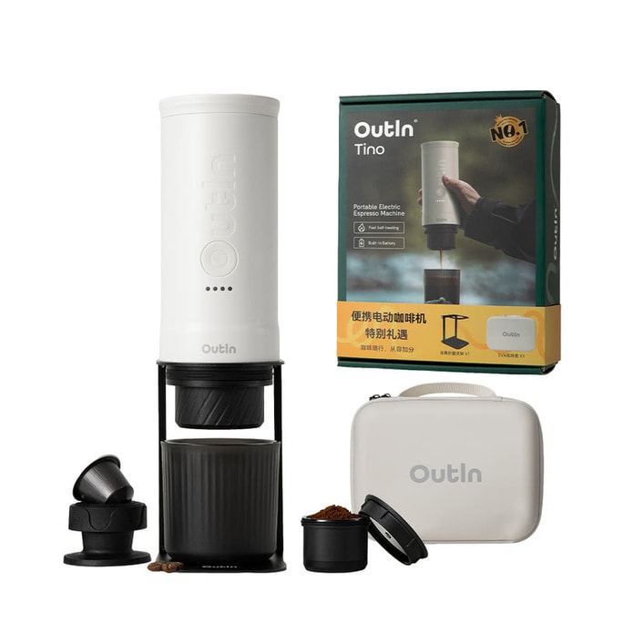 Wireless Portable Coffee Maker, 2-in-1 Capsule Ground Coffee Machine With Storage Box & Bracket For Travel Camping
