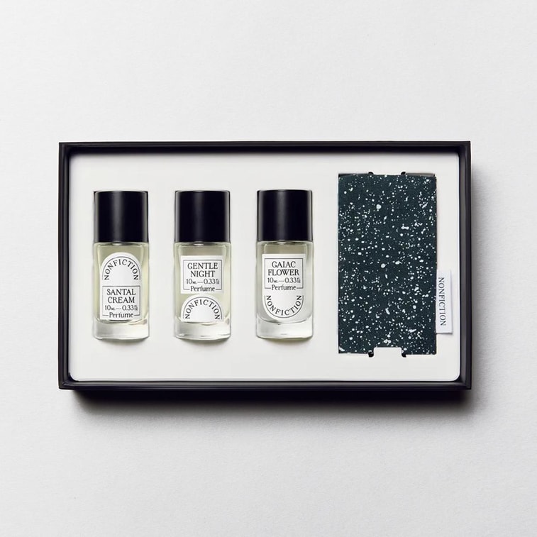 향수 & 향수 세트 오 드 퍼퓸 세트, 0.33 fl oz*3개, #산탈 크림+젠틀 나이트+가이악 플라워【밸류 미니 세트】 3