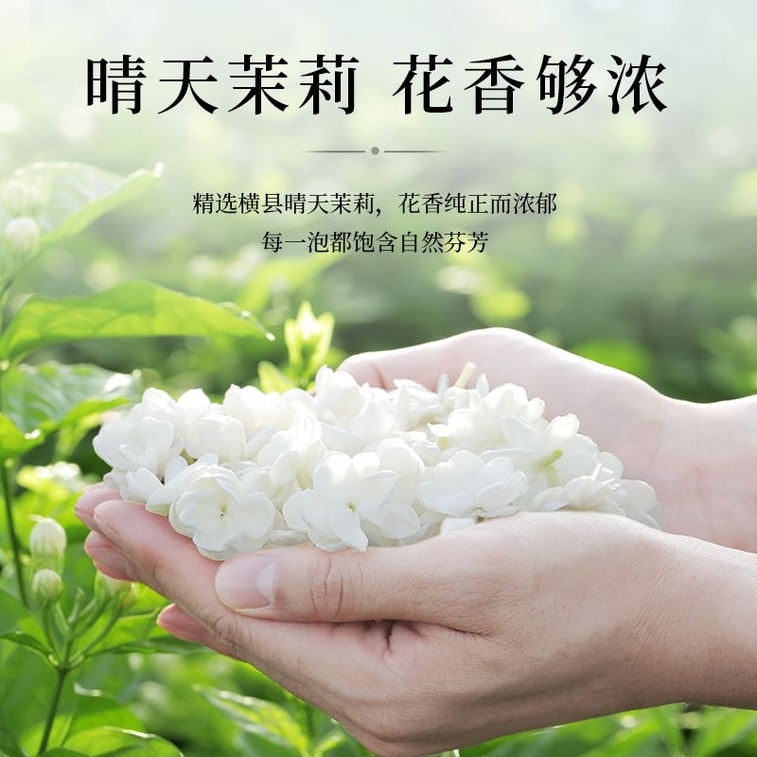 佑仕 茉莉花茶 新茶 无添加 正品浓香型茶叶 绿茶 耐泡 霸王茶姬茶颜悦色同款奶茶茶底 60g/盒 5