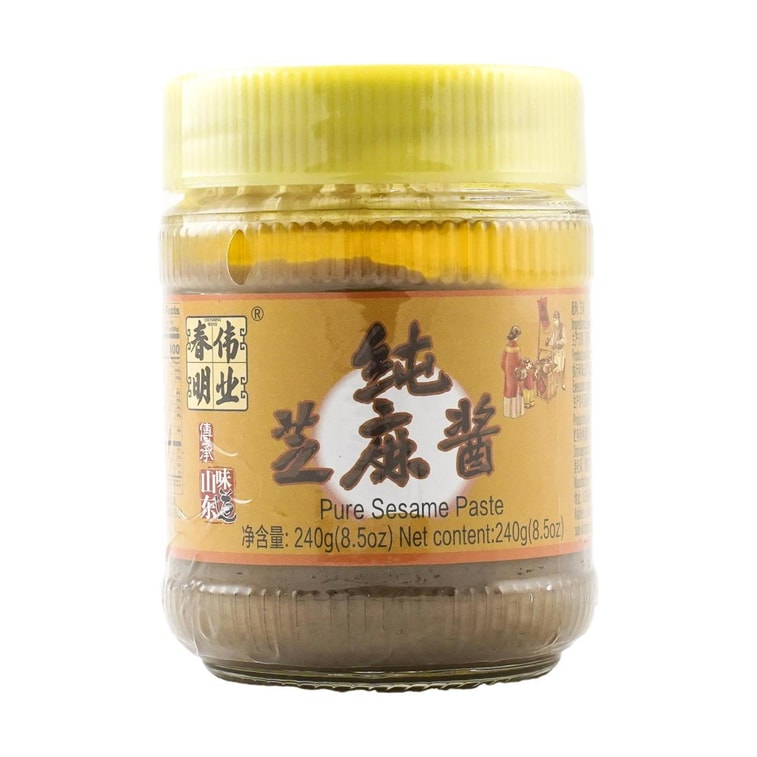 春明偉業 純芝麻醬 火鍋沙拉沾料涼皮調味料 240g 9