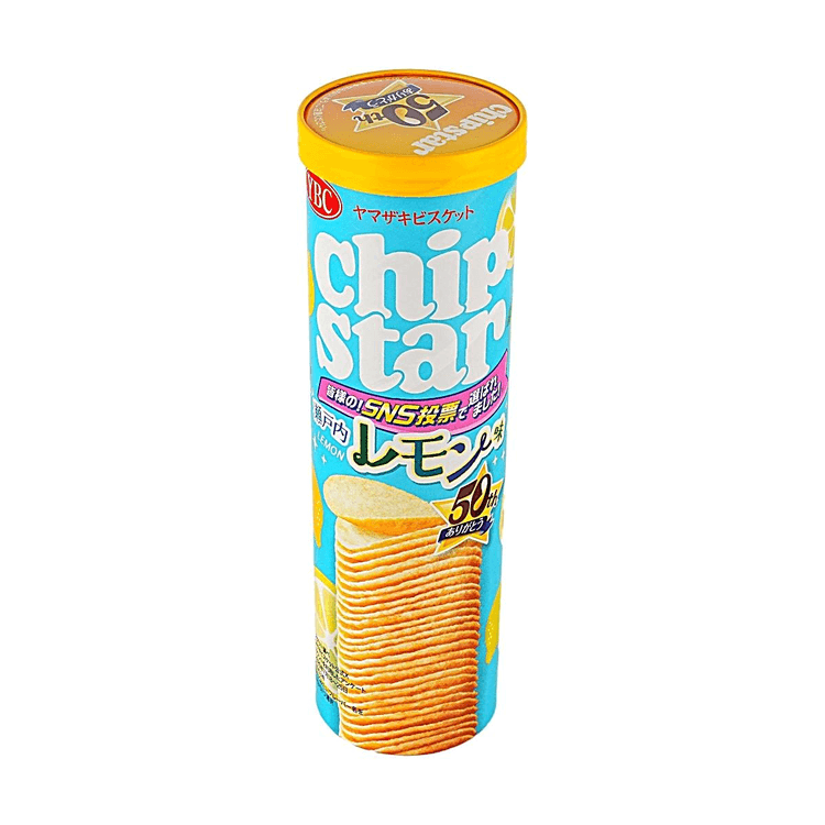 YBC Chip Star Baked Potato Chips, Setouchi Lemon, 3.7 oz【SNS Fan
