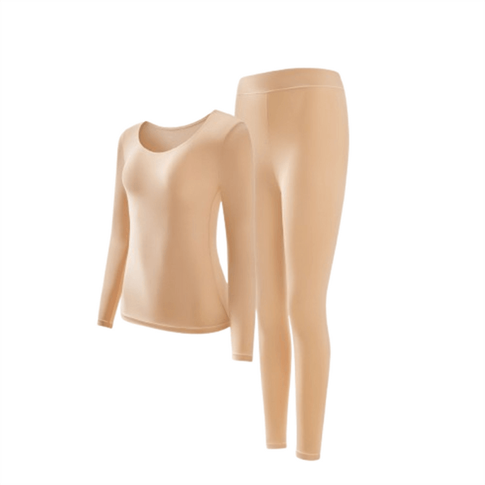Thermal underwear 130 catties - 170 catties foundation skin suit 1 set of women's thin invisible skin base