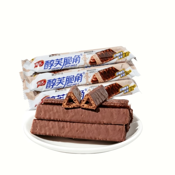 Crispy Chocolate Bars Lava Triangle Pastry 6 pieces 66g