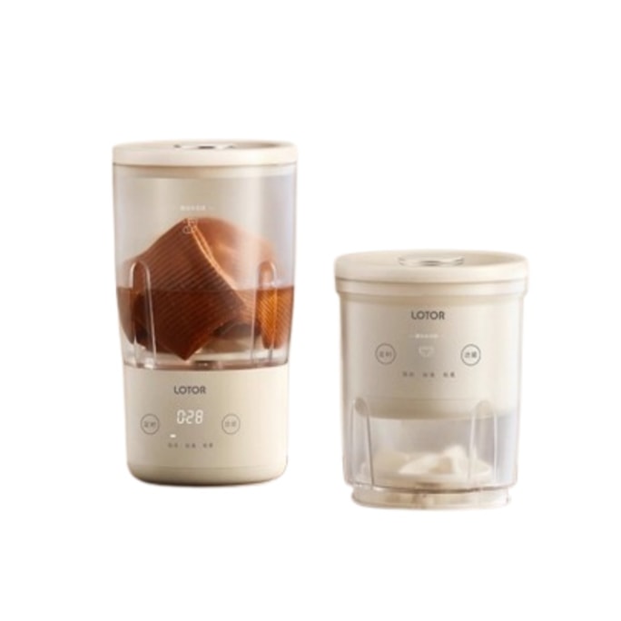 【中国直送】Laiben ダブルカップ コードレス ミニ洗濯カップ 下着・パンティー・靴下用 (2個パック)